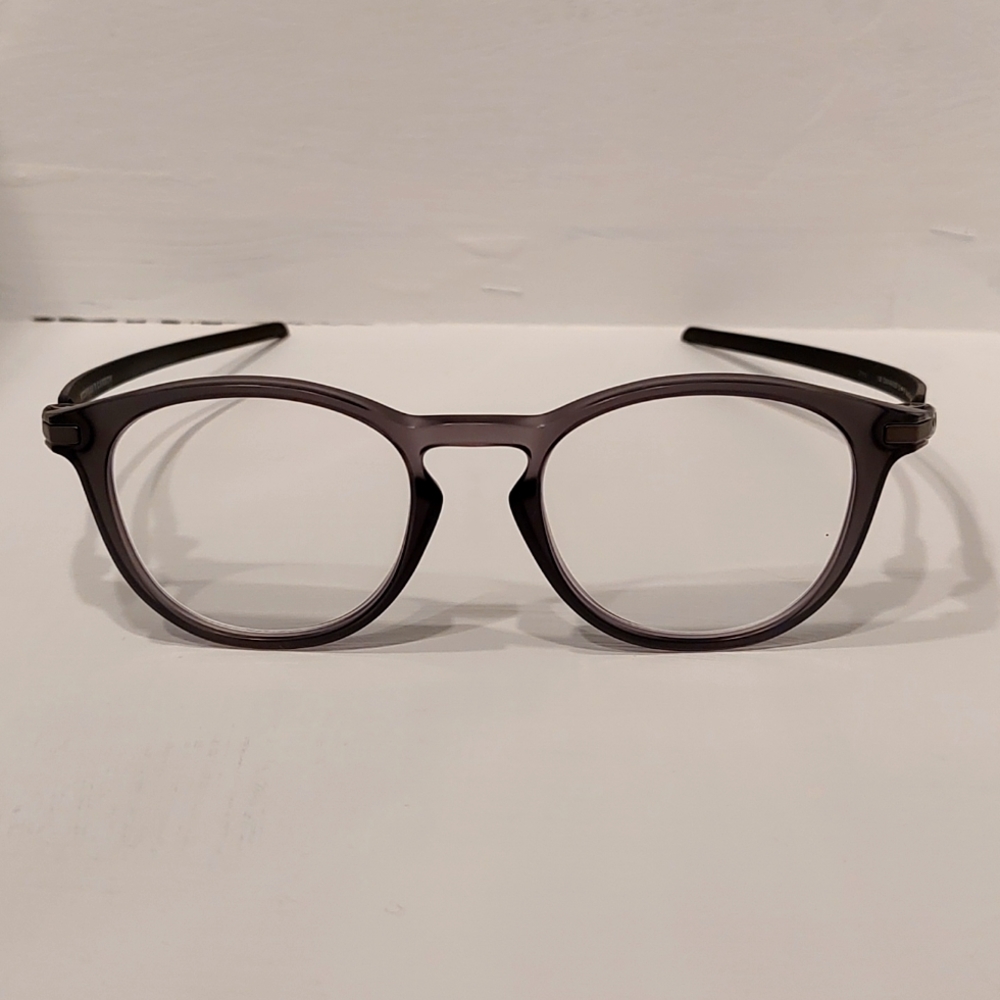 Oakley OX8149-0250 Satin Grey Smoke Pitchman R Carbon Eyeglasses Frames 50[]19